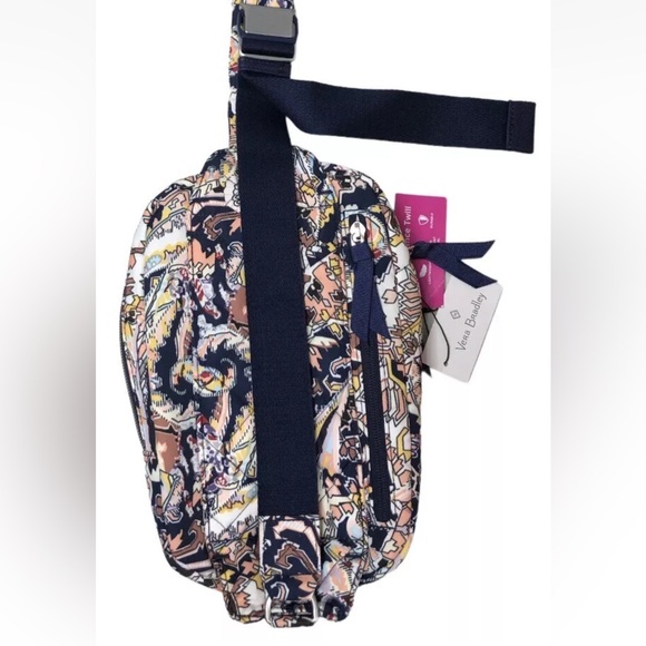 Vera Bradley Utility Sling Backpack-Tangier Paisley - Picture 5 of 15